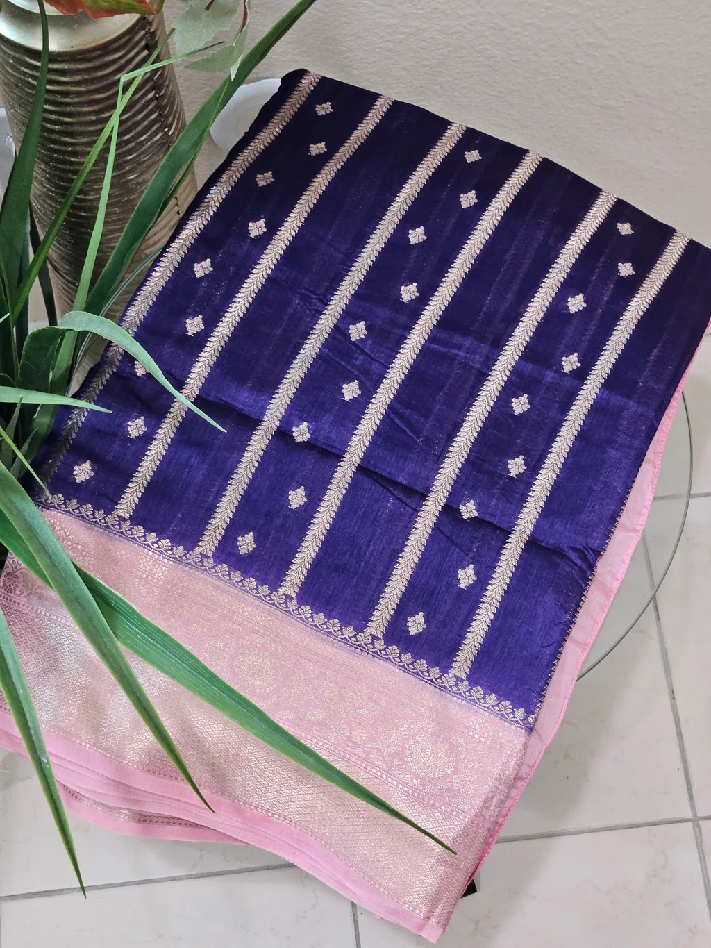 Luxurious Pure Raw Mango Silk Saree - Handcrafted Indian Heritage - ethnic Indian fashion from Swathi Design