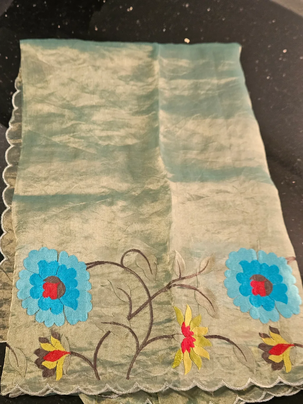 Handwoven Pure Banarasi Tissue Saree with Regal Zari Embellishments - ethnic Indian fashion from Swathi Design