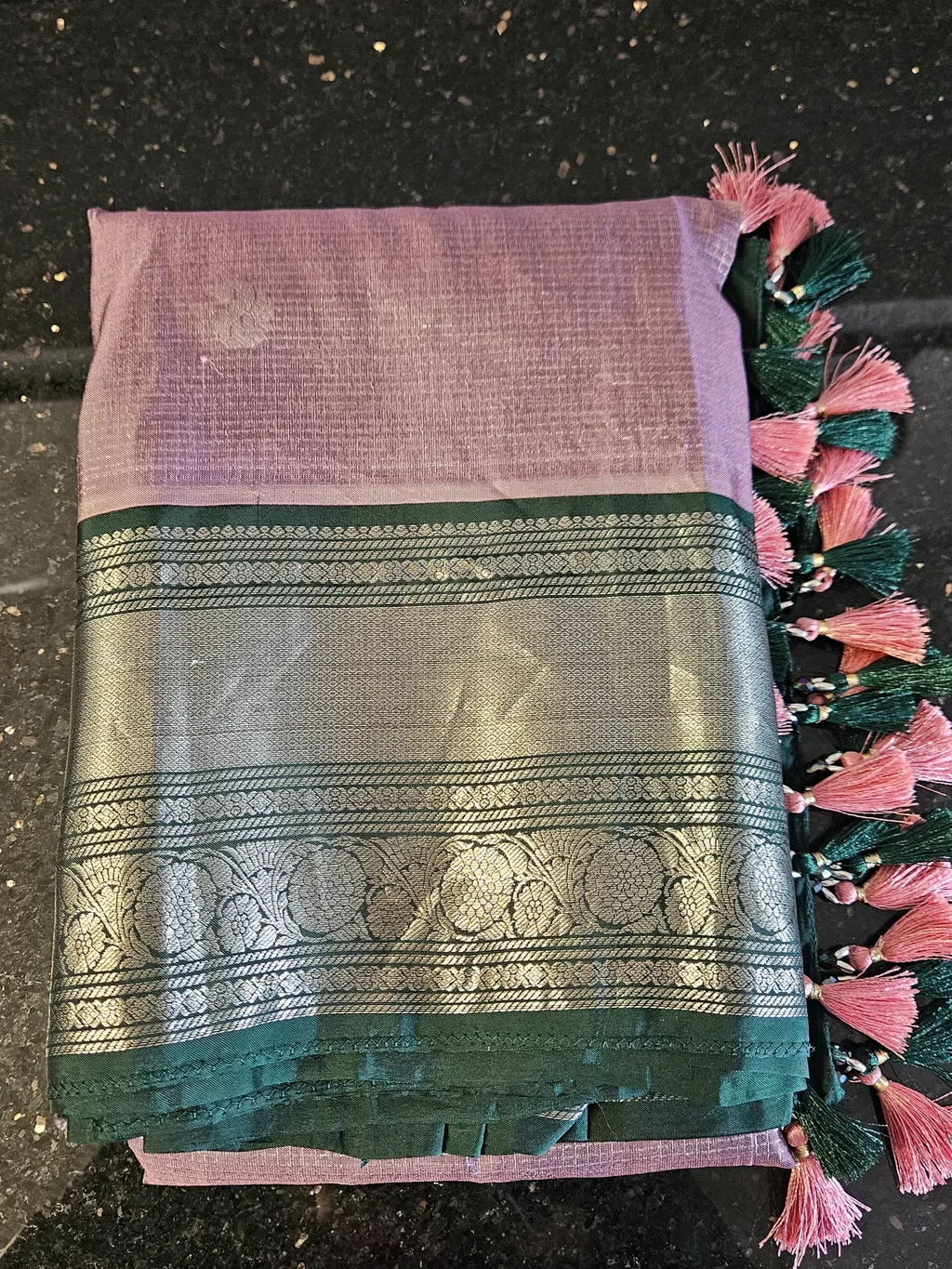 Pure Kanchipuram Silk Wedding Saree with Intricate Zari Motifs - ethnic Indian fashion from Swathi Design