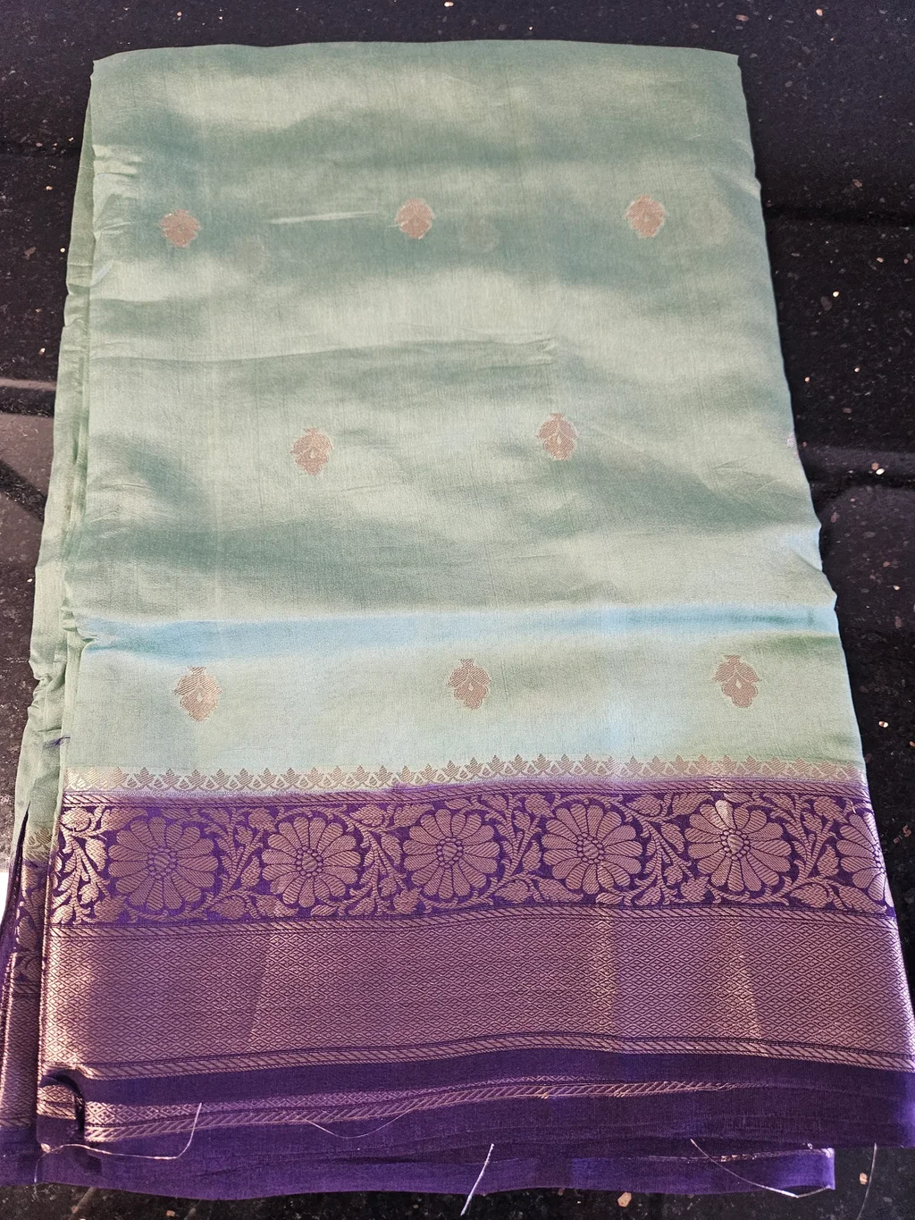 Pure Banarasi Kora Tissue Silk Saree for Weddings & Festivals - ethnic Indian fashion from Swathi Design