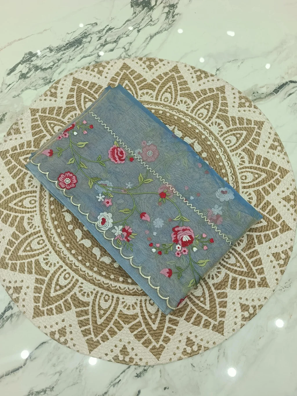 Pure Banarasi Tissue Silk Saree with Zari - Regal Indian Craftsmanship - ethnic Indian fashion from Swathi Design