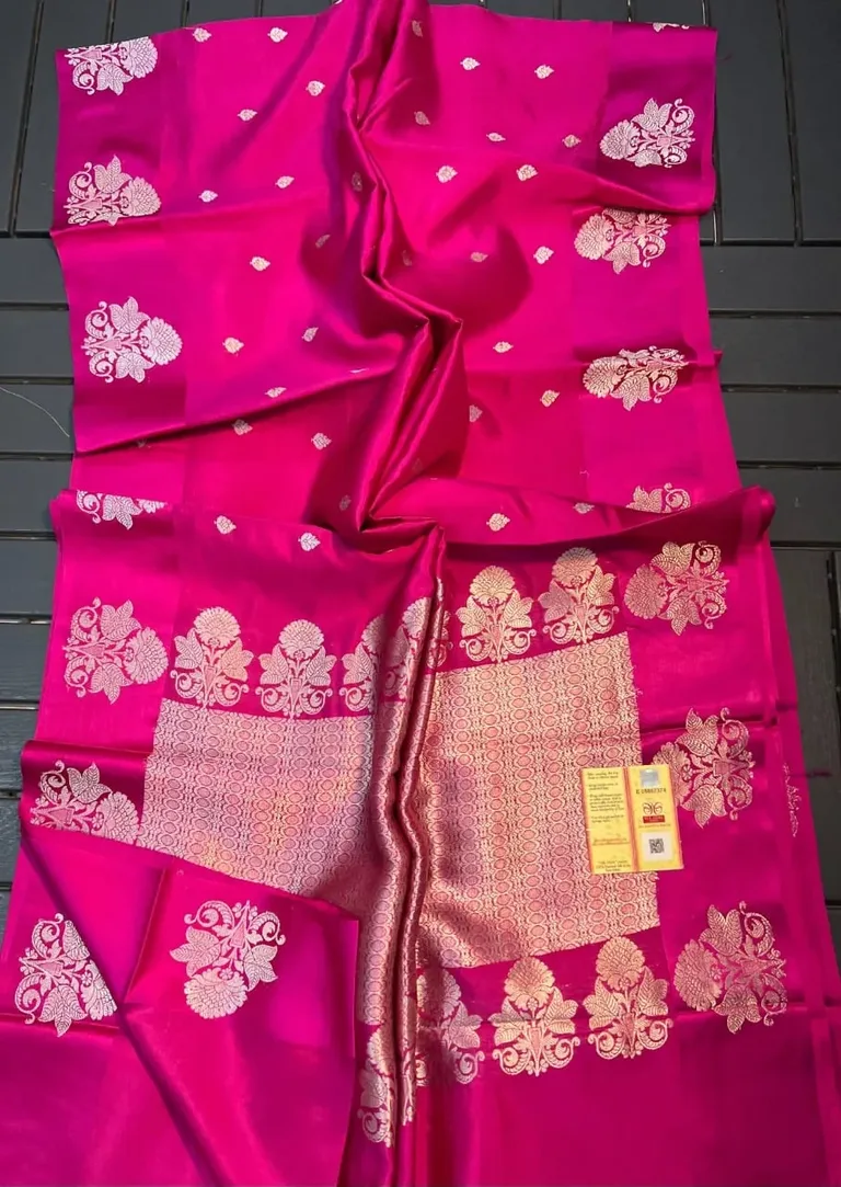 Handloom Raw Mango Pattu Silk Saree for Weddings & Festivals - ethnic Indian fashion from Swathi Design
