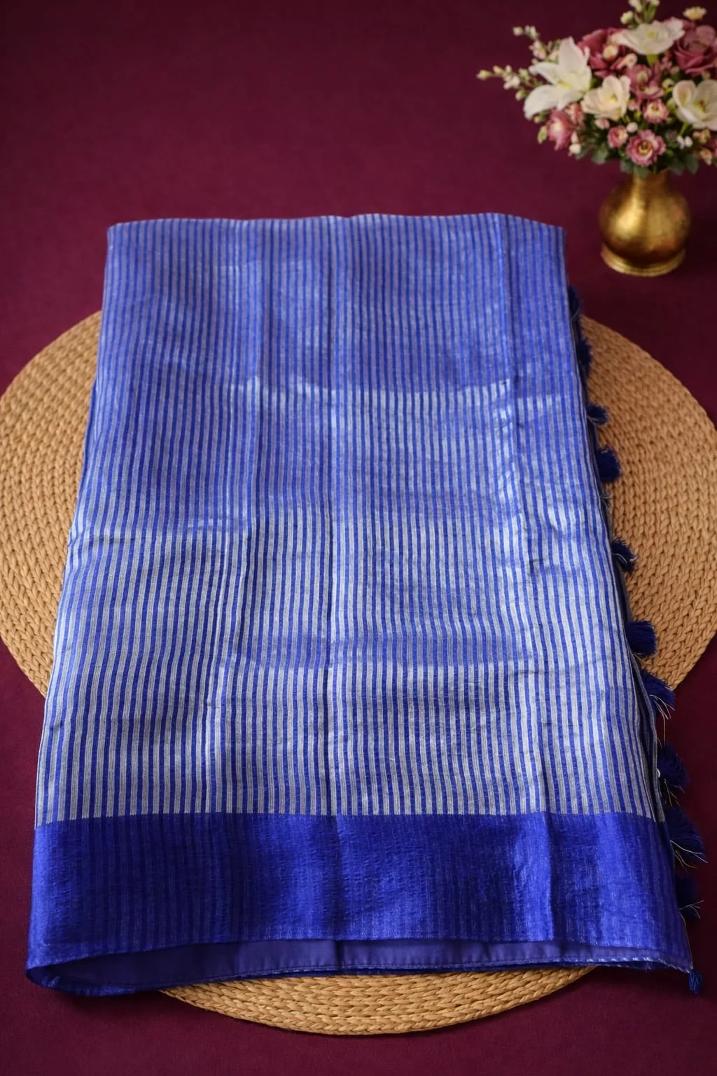Exquisite Pure Banarasi Kora Tissue Silk Saree - Timeless Elegance - ethnic Indian fashion from Swathi Design