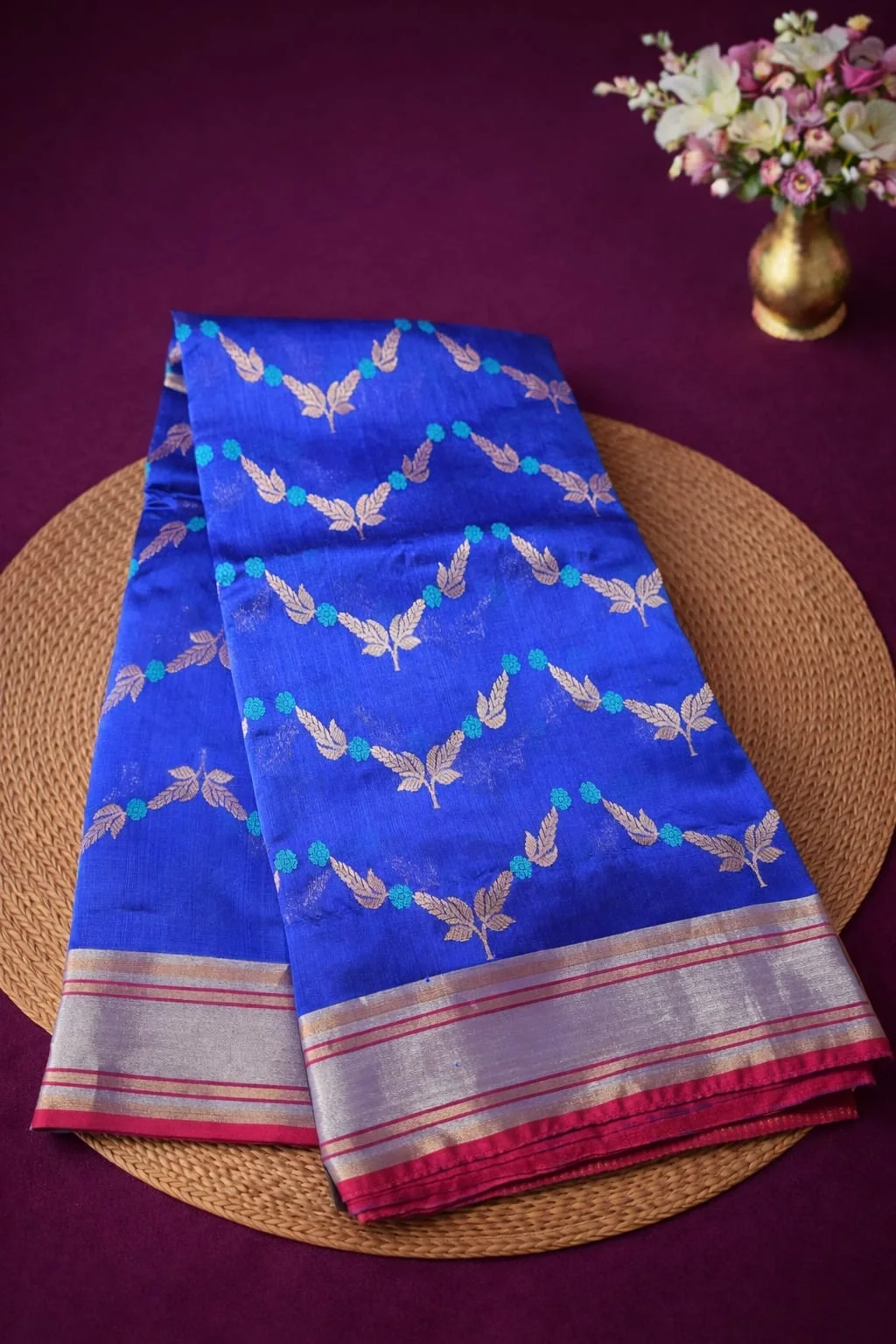 Pure Chanderi Pattu Silk Saree – Handwoven Luxury for Weddings & Celebrations - ethnic Indian fashion from Swathi Design